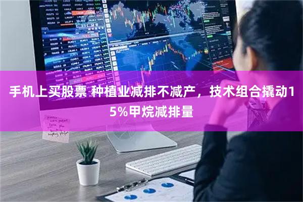 手机上买股票 种植业减排不减产，技术组合撬动15%甲烷减排量